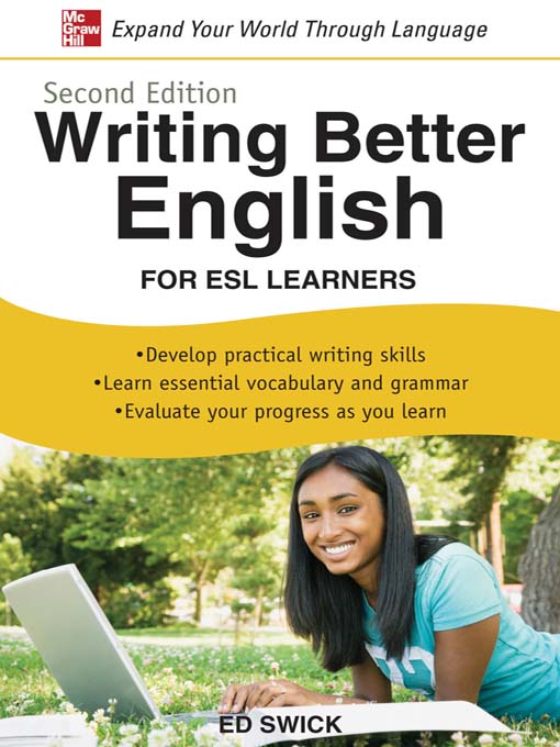 Title details for Writing Better English for ESL Learners by Ed Swick - Wait list